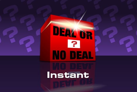 Deal or No Deal Instant Win Scratchcard